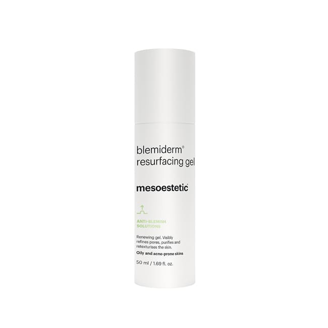blemiderm resurfacing gel de mesoestetic piel grasa