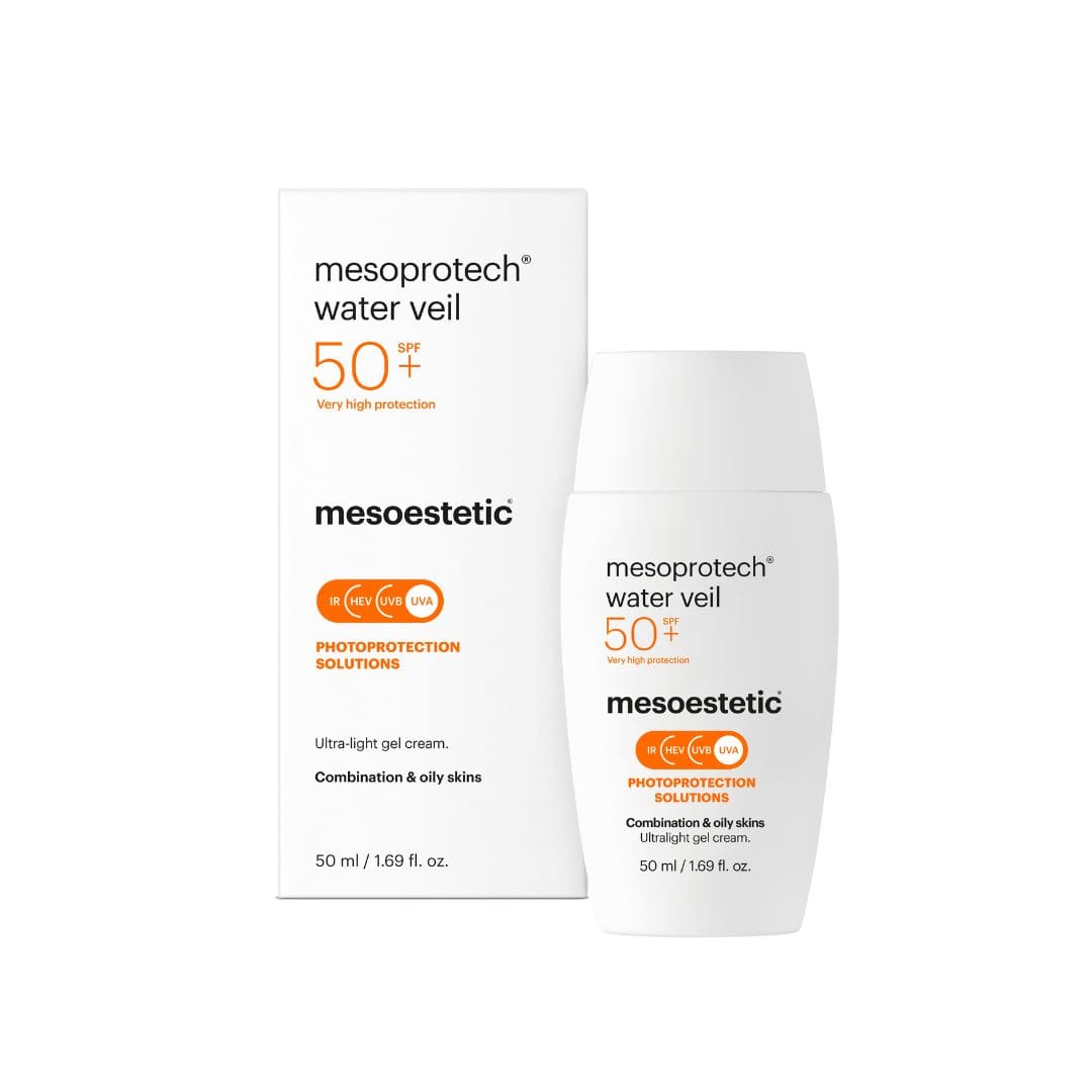mesoprotech water veil de mesoestetic protector solar piel grasa