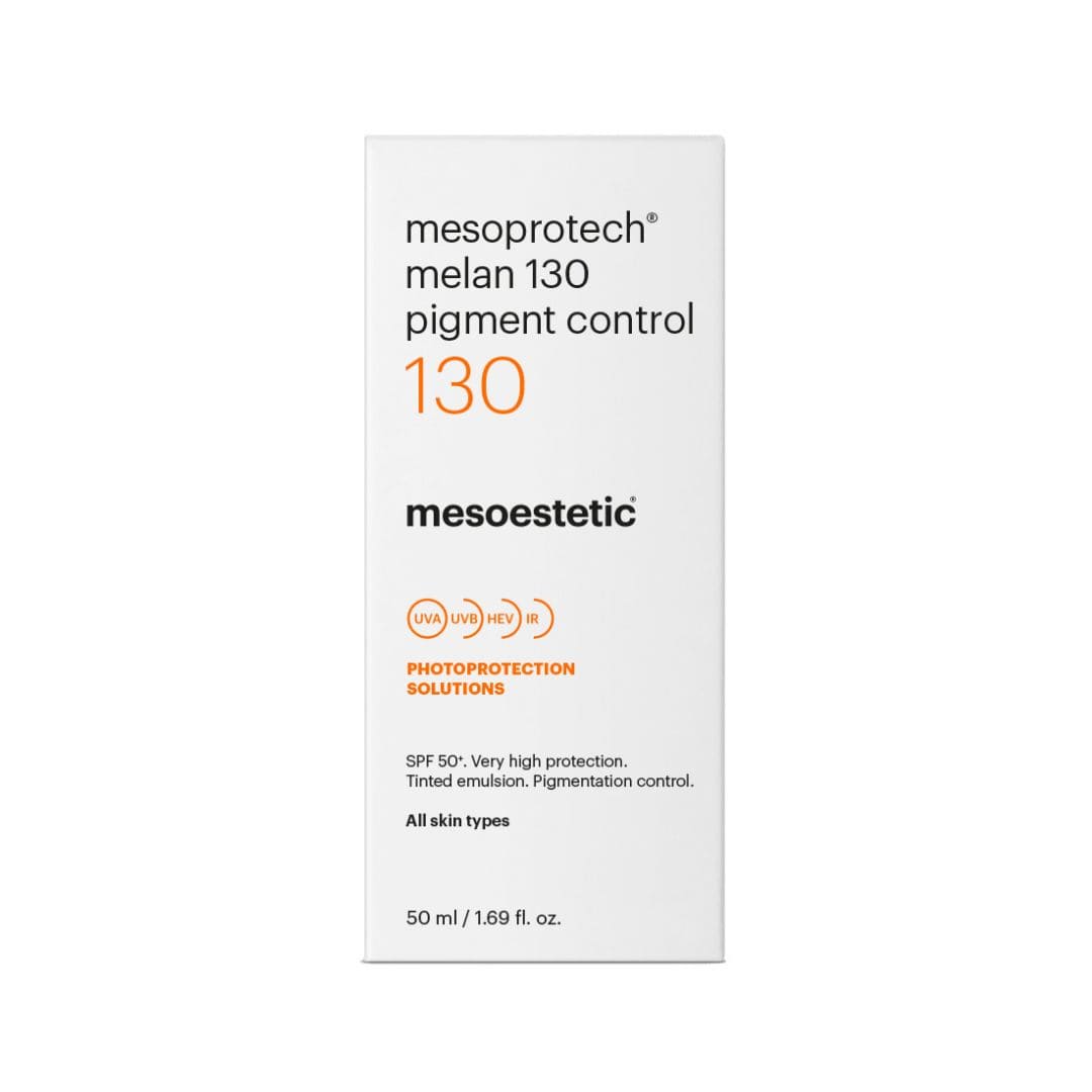 mesoprotech melan 130 de mesoestetic protector solar envase
